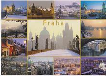 prague postcard